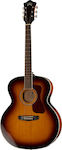 Guild Acoustic Guitar F-250E Burst