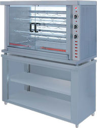 North HK2S Electrică Pui Rottisserie Grill 5.2kW cu Dimensiuni 46x132x153.5cm