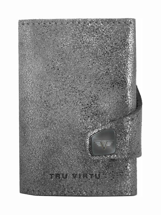 Tru Virtu Click & Slide Leather Men's Wallet Ca...
