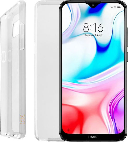 Idol 1991 Air Slim TPU Задна корица Силикон Прозрачен (Redmi 8)