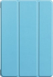 Tri-Fold Flip Cover Σιλικόνης / Δερματίνης Γαλάζιο (MediaPad T3 10 9.6)