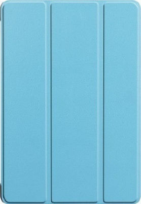 Tri-Fold Flip Cover Σιλικόνης / Δερματίνης Γαλάζιο (MediaPad T3 10 9.6)