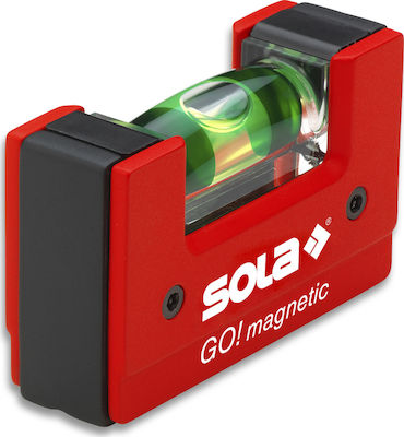 Sola Go! Magnetic Plastic Nivel de spirit Magnetic cu 1 Ochi