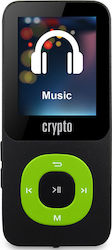 Crypto MP1800 Plus MP3 Player (64GB) με Οθόνη TFT 1.8" Πράσινο
