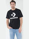 Star Chevron T-shirt Μαύρο