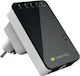 Techly I-WL-REPEATER2 WiFi Extender Single Band (2.4GHz) 300Mbps with 2 Ports Ethernet