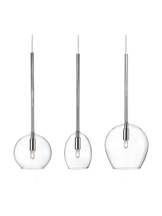 Luma Pendant Light Three-Light Rail for Socket ...