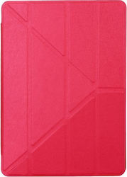 Origami Synthetic Leather Flip Cover Red (iPad 2017/2018 9.7")