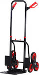 Transport Trolley Durhand Foldable for Weight Load up to 200kg Black