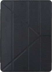 Origami Synthetic Leather Flip Cover Black (iPad 2017/2018 9.7")