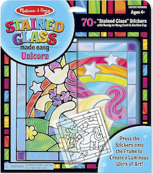 Melissa & Doug Autocolante Stained Glass Made Easy Unicorn Melissa & Doug Autocolante Stained Glass Made Easy Unicorn