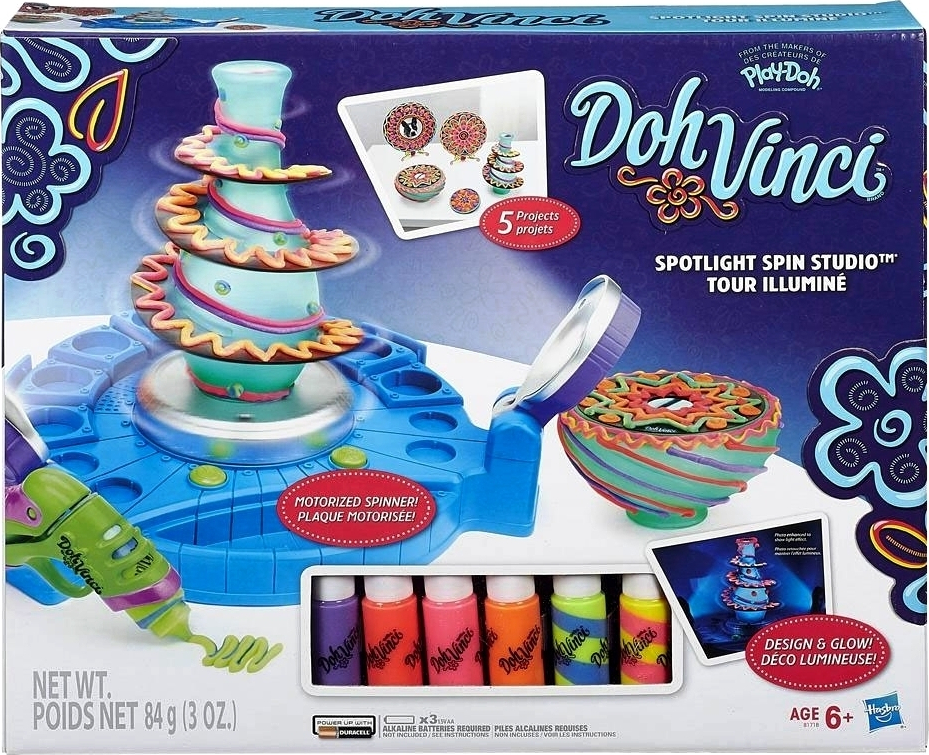 Hasbro Play Doh Dohvinci Spotlight Spin Studio Skroutz.gr