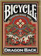 Bicycle Gold Dragon Back Plasticized Collectable Card Deck