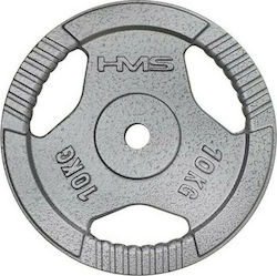 HMS THM10 Scheibenset Metall 1 x 10kg Ø31mm mit Griffen