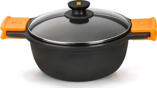 Bra Efficient Βαθιά Κατσαρόλα από Χυτό Αλουμίνιο 8.3lt / 32cm