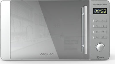 Cecotec ProClean 5120 Mirror 01533 Микровълнова Фурна с Грил 20лт Инокс