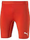 PUMA TB Short Tight Herren Thermo Shorts Rot