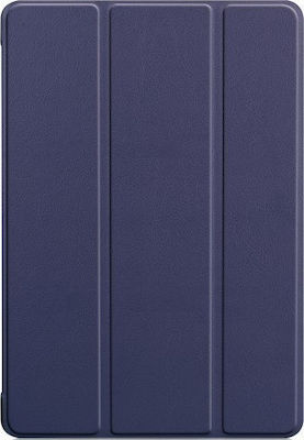 Tri Fold Klappdeckel Synthetisches Leder Blau (Universal 10.1" - Universell 10,1 Zoll)