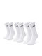 Vans Classic Crew Men's Solid Color Socks White 3Pack