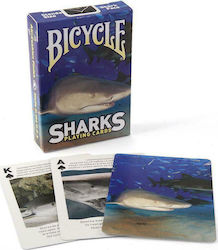 Bicycle Sharks Συλλεκτική Τράπουλα Πλαστικοποιημένη