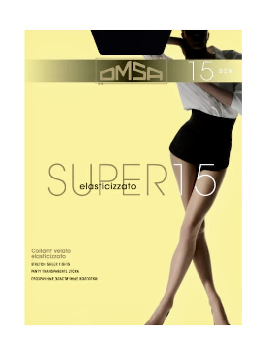 Omsa Super Women's Pantyhose 15 Den Sierra