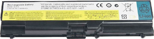 Powertech Compatible Battery for Lenovo ThinkPad T410/W510/T420/L520 with 4400mAh