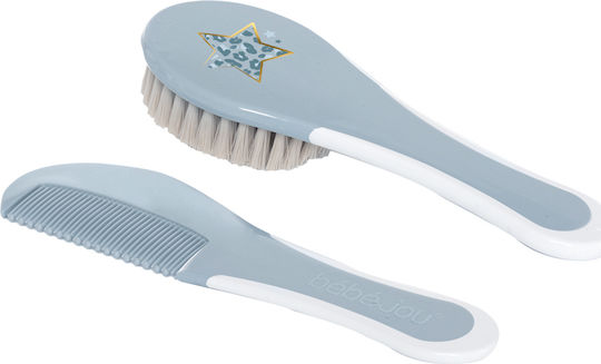 Bebejou Baby Brush & Comb Blue 2pcs