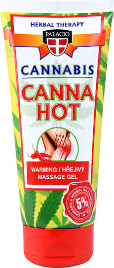 Palacio Canna Hot Warming Massage Gel Θερμαντική Γέλη 200ml
