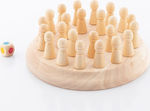InnovaGoods Ξύλινο Παιδικό Σκάκι Μνήμης