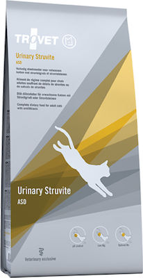 Trovet Urinary Struvite ASD Dry Food for Cats with Sensitive Urinary System with Poultry / Rice 10kg