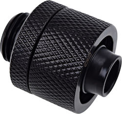 Alphacool Icicle 16 / 10mm Compression Fitting G1 / 4 Fittings Black 17232