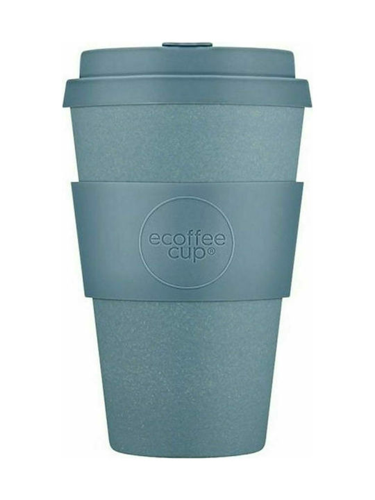 Ecoffee Cup Grey Goo Купа Бамбук с капак Син 400мл 650159 1бр