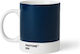 Pantone Lifestyle Tasse aus Porzellan Dark Blue 375ml 1Stück