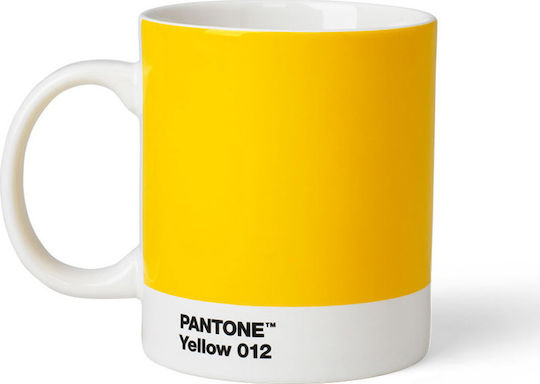Pantone Lifestyle Mug from Porcelain Yellow 375ml
