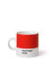Pantone Lifestyle Cană Espresso Din porțelan Roșu 120ml