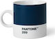 Pantone Lifestyle Dark Blue Porcelain Espresso Cup Set 120ml