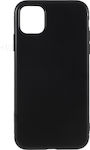 Hurtel Silicone Back Cover Black (iPhone 11)