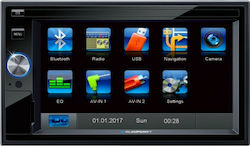 Blaupunkt Santa Cruz 370 Ηχοσύστημα Αυτοκινήτου Universal 2DIN (Bluetooth/USB) με Οθόνη Αφής 6.2"