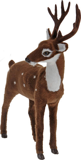 JK Home Decoration Weihnachtliche Kunststoff Figur Hirsche Höhe 26cm (Μiverse Designs)