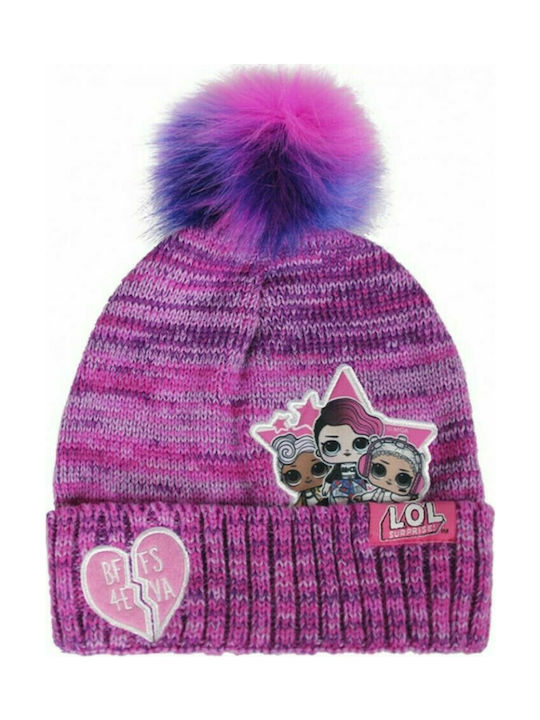 Cerda L.o.l Surprise Kids Beanie Knitted Purple