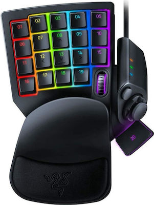 Razer Tartarus Pro Gaming KeyPad mit Razer Analog Optisch Schaltern und RGB-Beleuchtung Schwarz