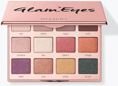 Mesauda Milano Eye Shadow Palette in Solid Form 1.2gr