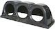 Autoline Car Dashboard Triple Instrument Mount ...