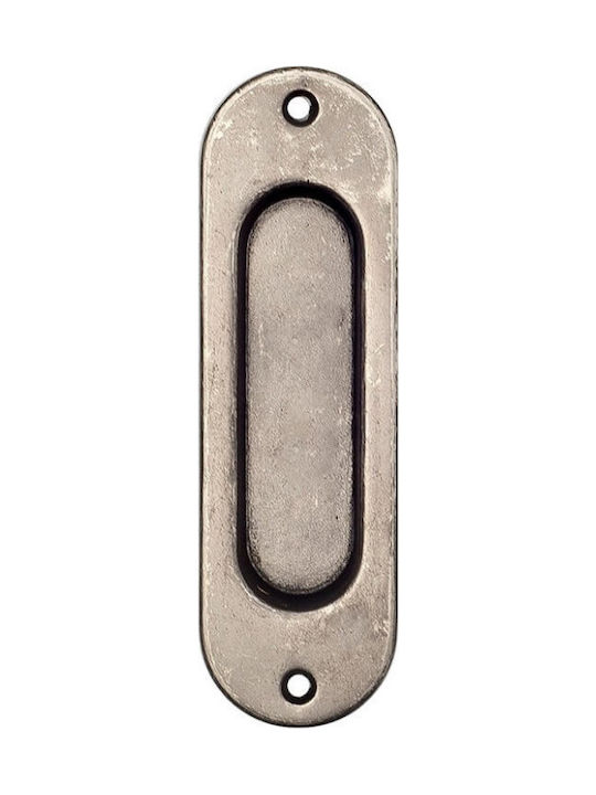 Conset Οld Silver Recessed Door Flush Handle K302-3 135mm