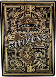 Theory11 Citizens Plasticized Collectable Card Deck Gold