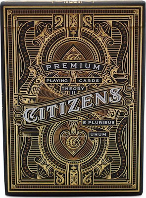 Theory11 Citizens Plasticized Collectable Card Deck Gold