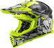 LS2 Fast Evo MX437 Crusher Black H-V Yellow Κράνος Μηχανής Motocross ECE 22.05 1150gr