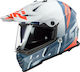 LS2 Pioneer Evo MX436 Evolve White Cobalt Motorradhelm Ein-Aus ECE 22.05 1350gr 40436 33 24