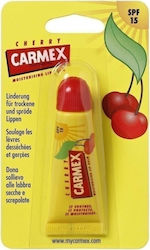 Carmex Tube SPF15 Lip Balm SPF15 Cherry Classic Moisturising 10gr