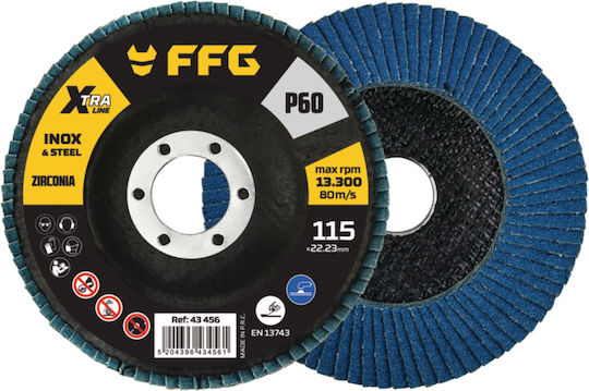 FFG Grinding Disc Metal P36 115mm Set 1pcs